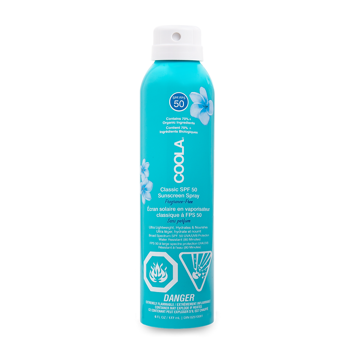 SPF 50 Fragrance Free Sunscreen Spray